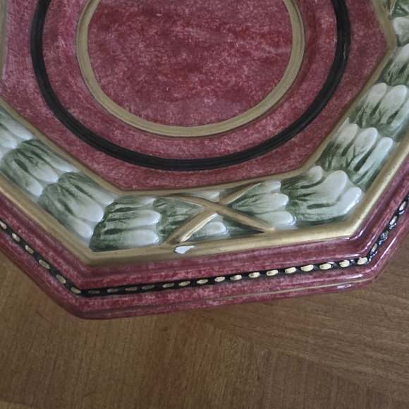 Fitz and Floyd Vintage Ceramic Candleholder – Equestrian Chestnut Fall Decor - Picture 13 of 13